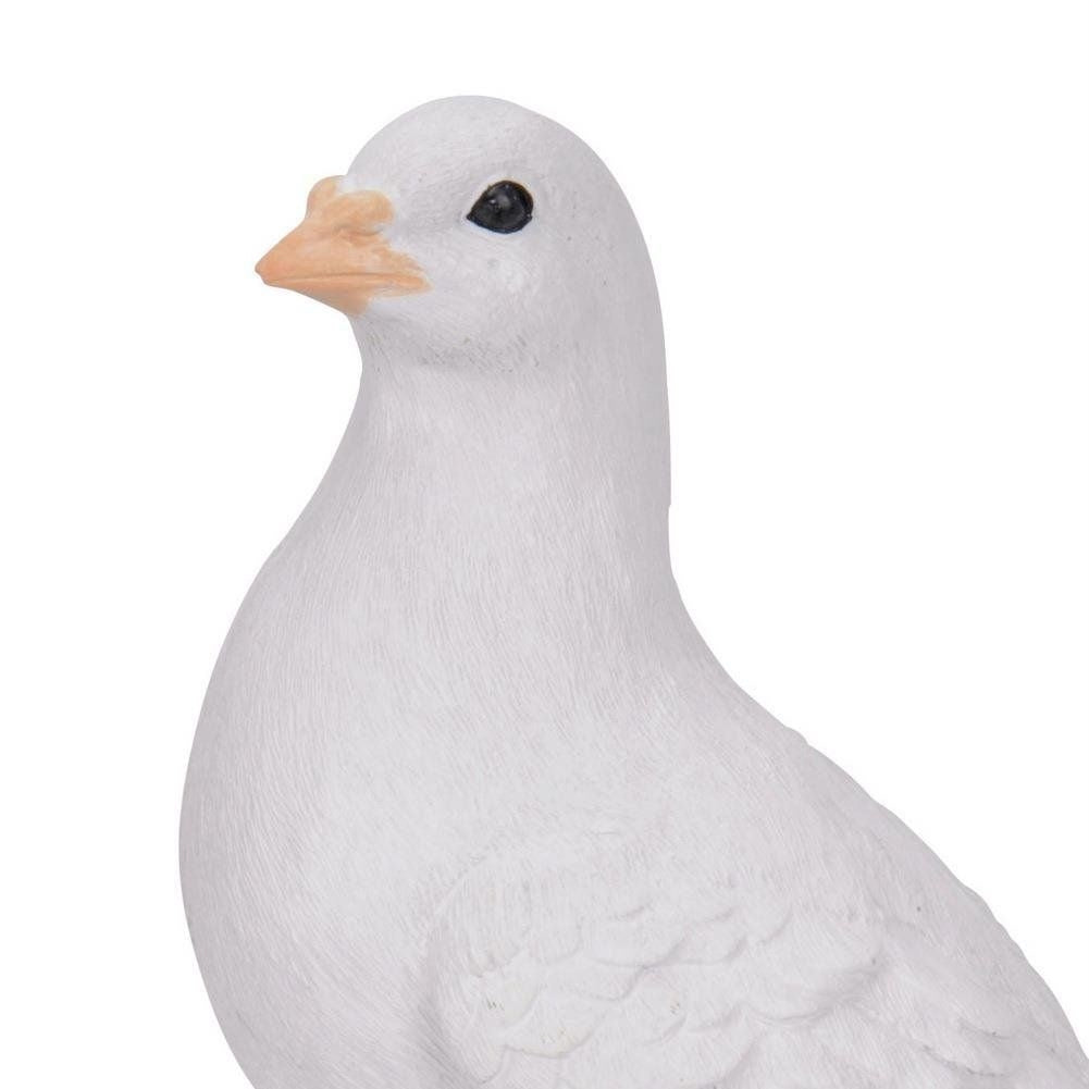 Decorative dove for garden, balcony and terrace