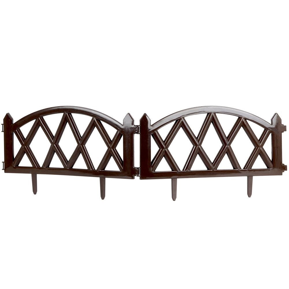 Decorative garden fences: Unique edging for plants, weather resistant