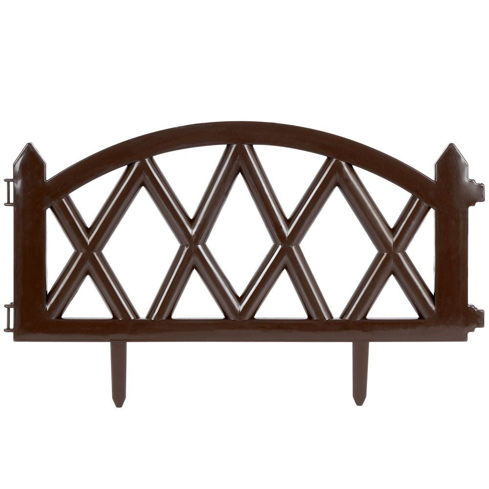 Decorative garden fences: Unique edging for plants, weather resistant
