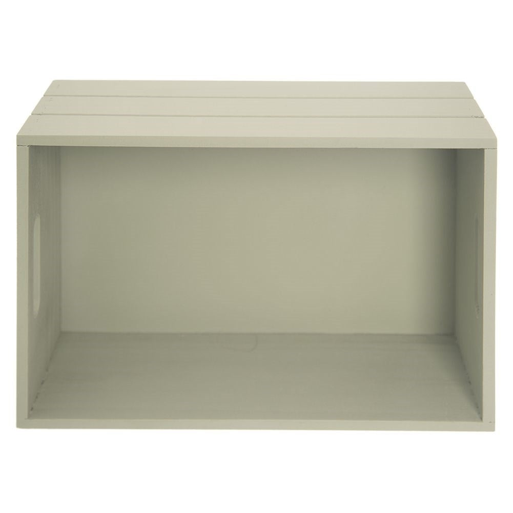 Decorative light green storage box for various items