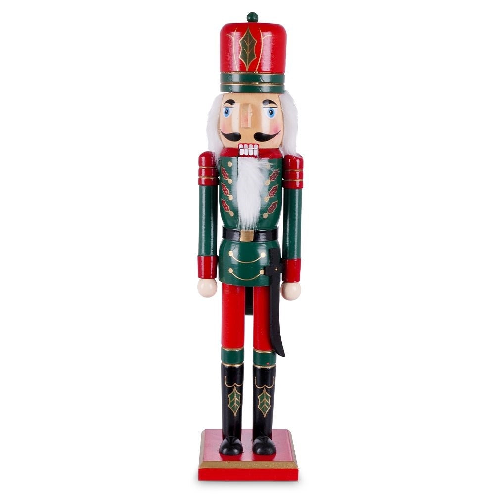 Decorative wooden nutcracker - 51 cm high Christmas decoration