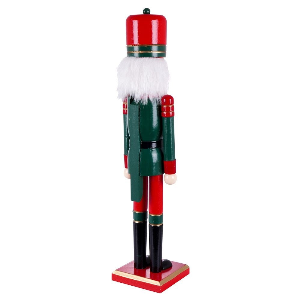 Decorative wooden nutcracker - 51 cm high Christmas decoration