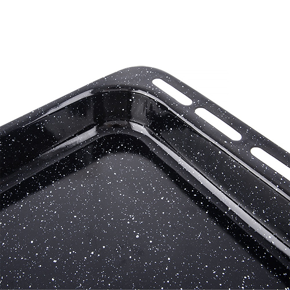 Deep Enamel Baking Tray 45.5x36x5 cm