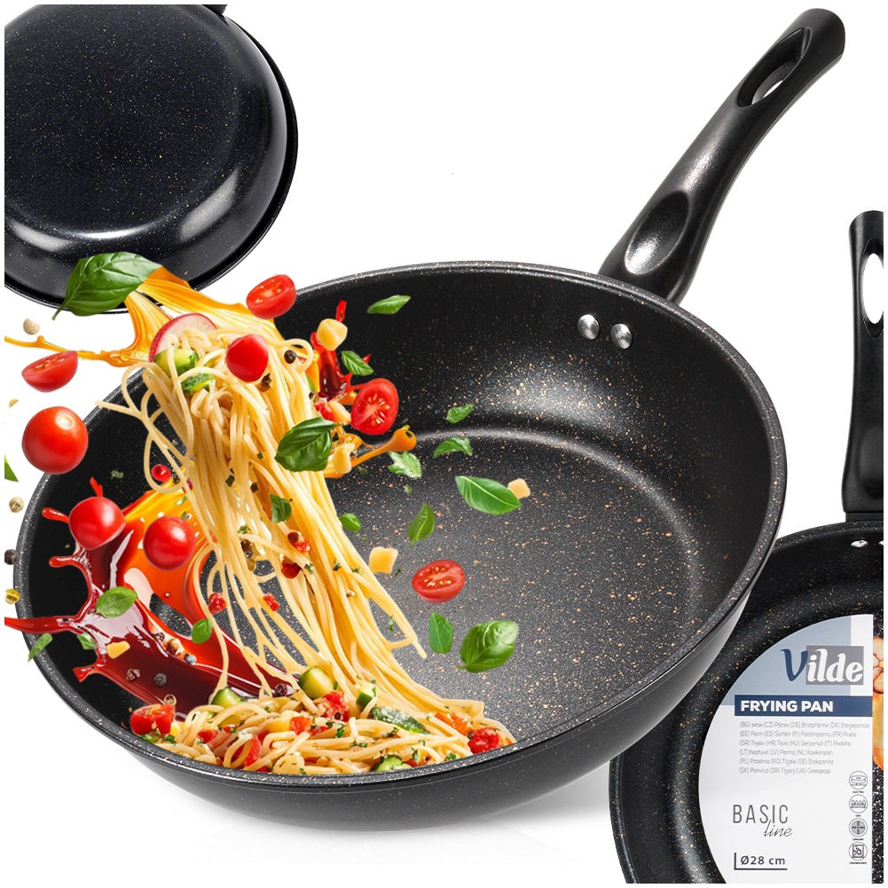 Deep Granite Frying Pan, 28 cm, 3 L Capacity