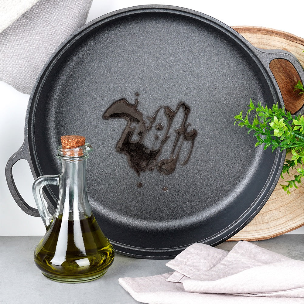 Deep cast iron frying pan CAST LINE 30 cm, 3.5 l