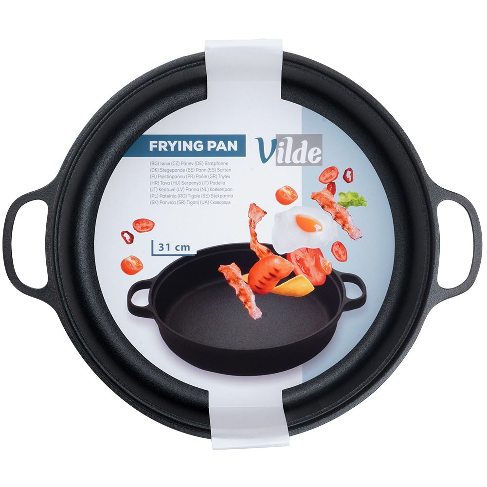 Deep cast iron frying pan CAST LINE 30 cm, 3.5 l