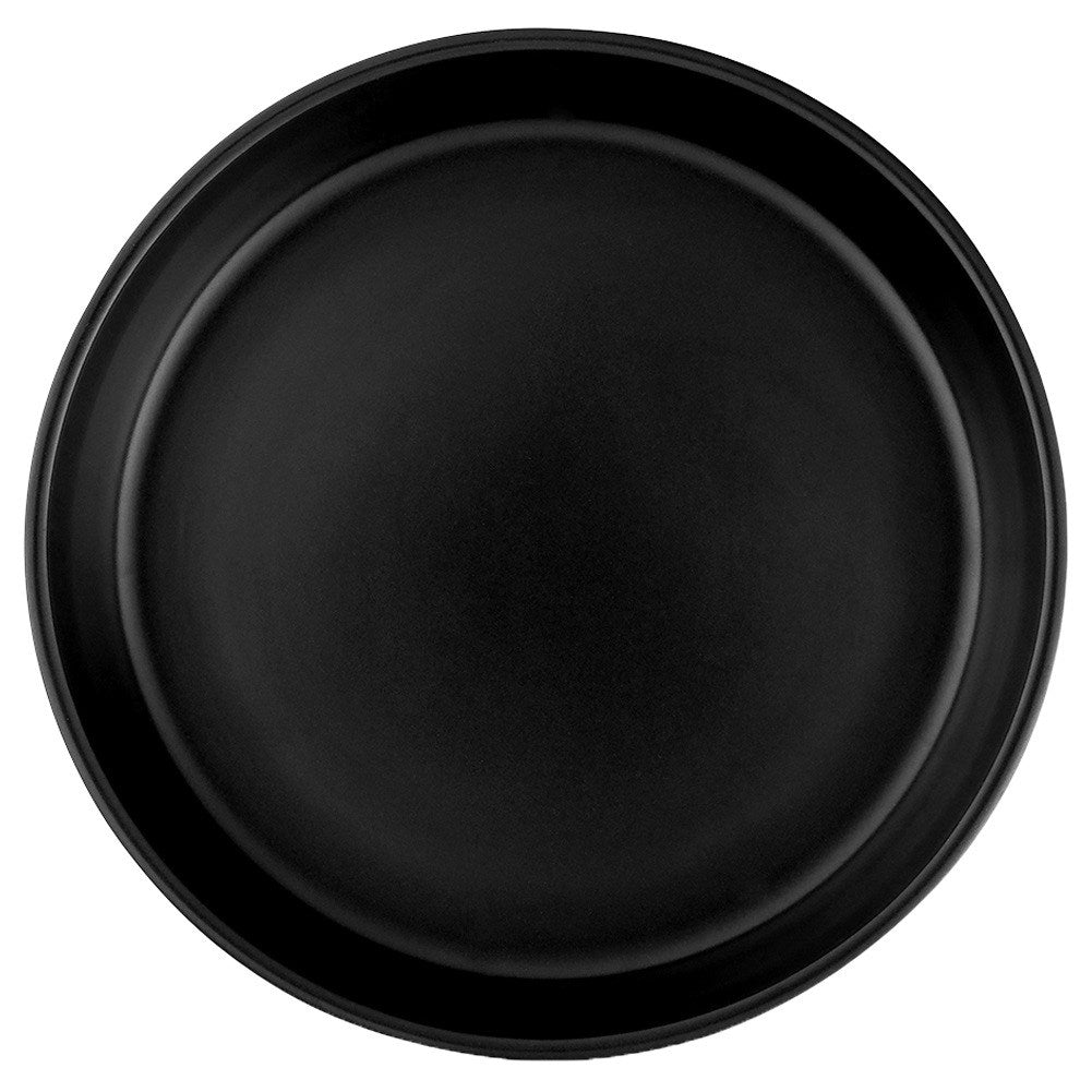 Deep ceramic dinner plate black SOHO 21.5 cm, 1 l