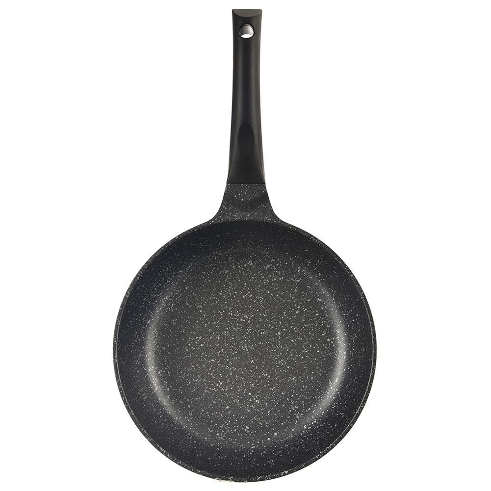 Deep frying pan with Pfluon Granit for all stoves