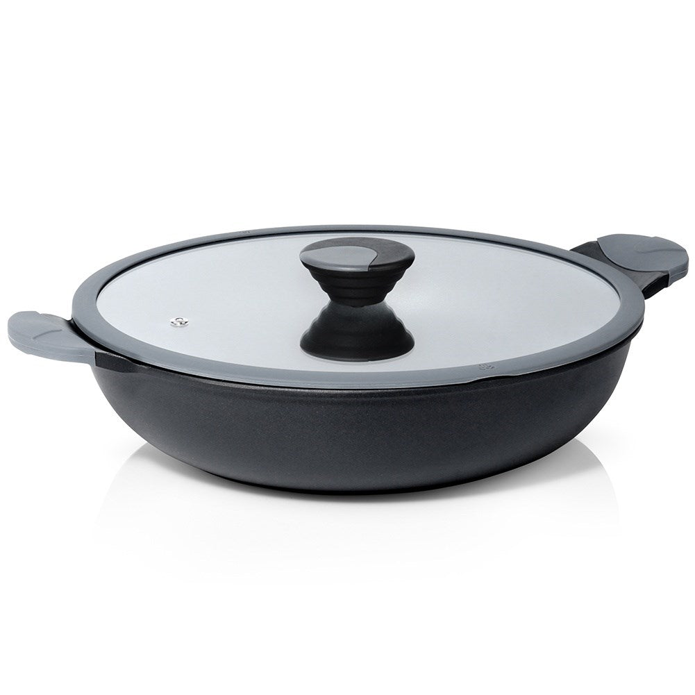 Deep non-stick frying pan with heating indicator GALI 32 cm, 5 l