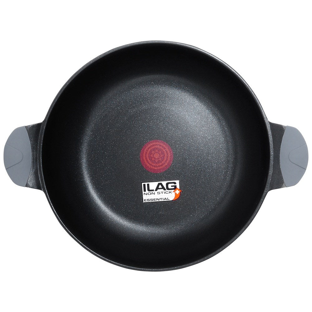 Deep non-stick frying pan with heating indicator GALI 32 cm, 5 l
