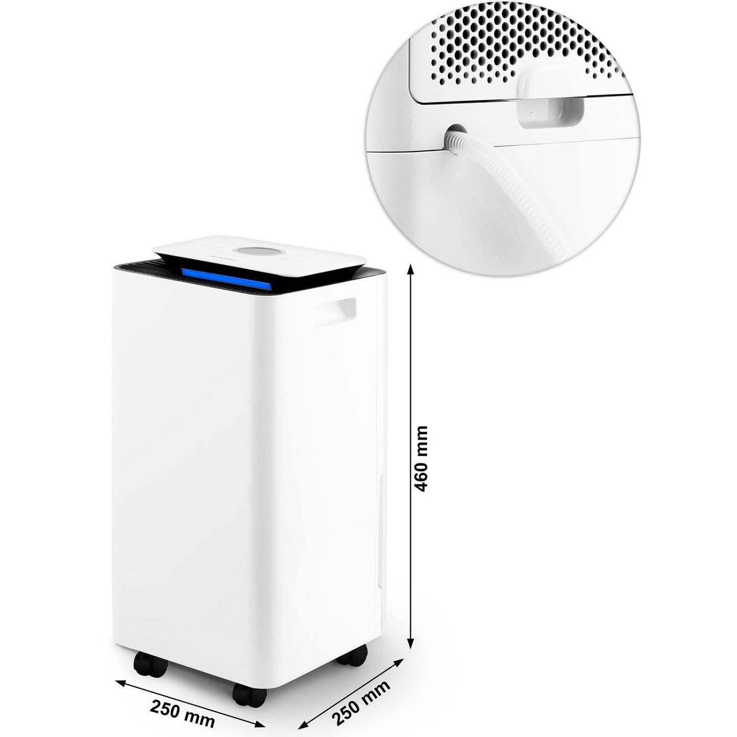 Dehumidifier - Moisture absorber Berdsen BD-521 White