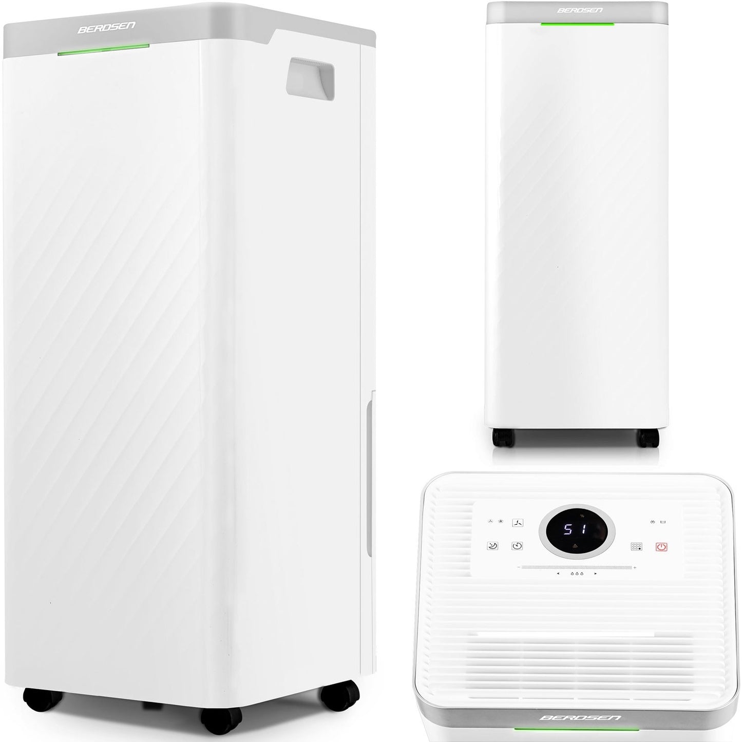 Dehumidifier - Moisture absorber Berdsen BD-522 White