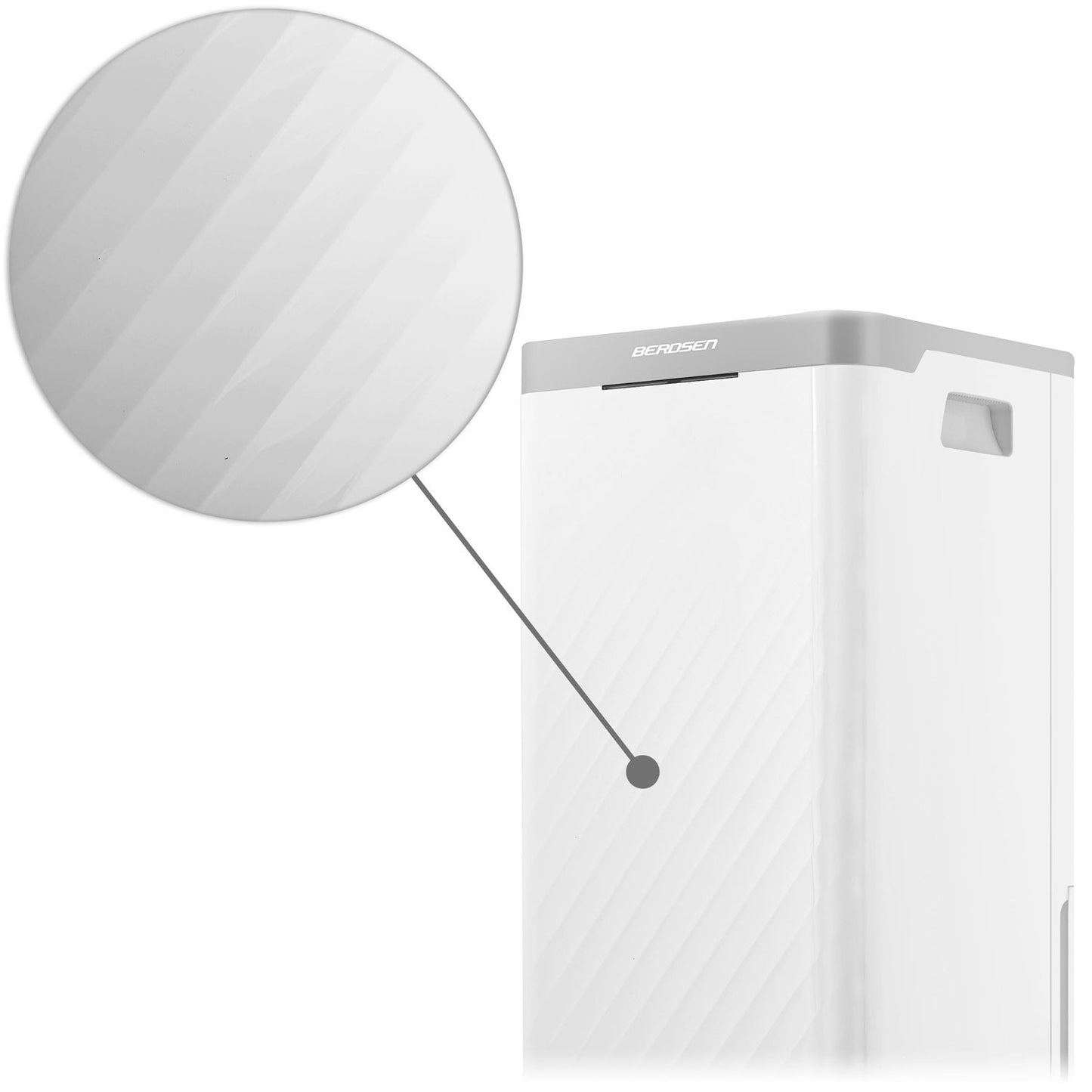 Dehumidifier - Moisture absorber Berdsen BD-522 White