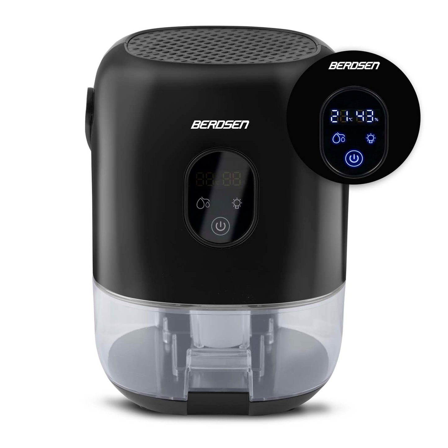 Dehumidifier - Moisture absorber Berdsen BR-10B Black