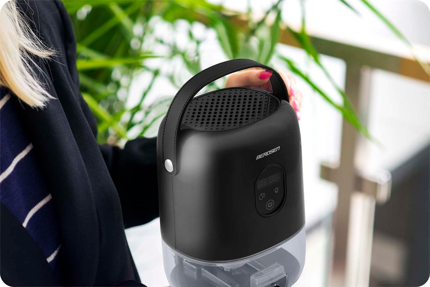 Dehumidifier - Moisture absorber Berdsen BR-10B Black