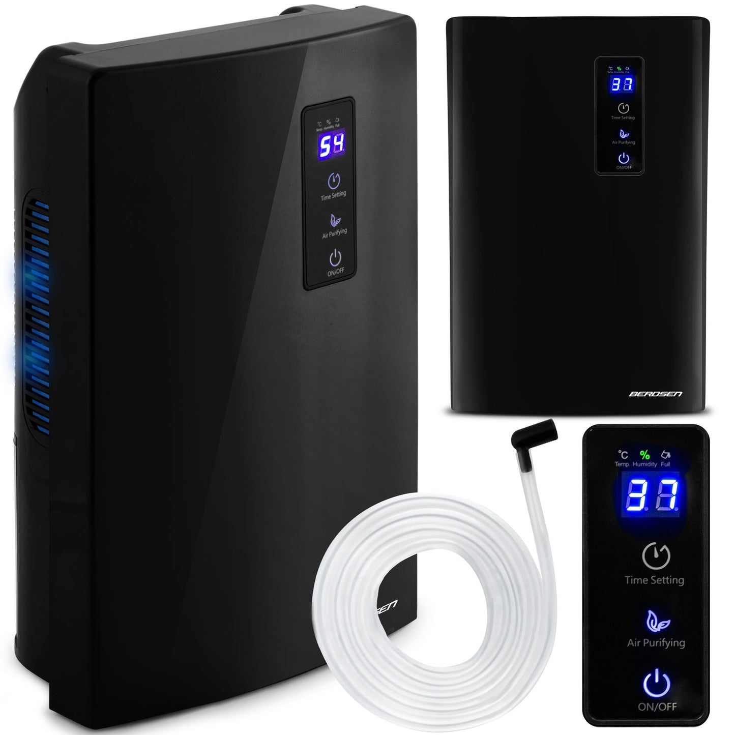 Dehumidifier - Moisture absorber Berdsen BR-20 Black