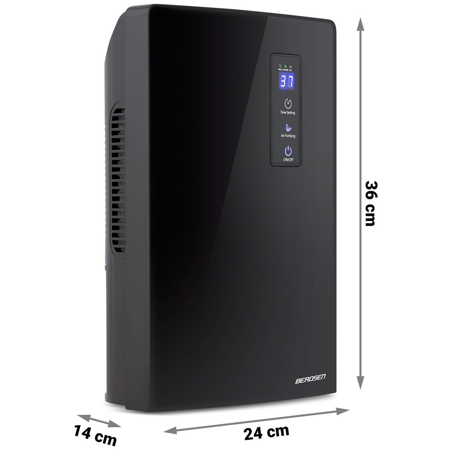 Dehumidifier - Moisture absorber Berdsen BR-20 Black