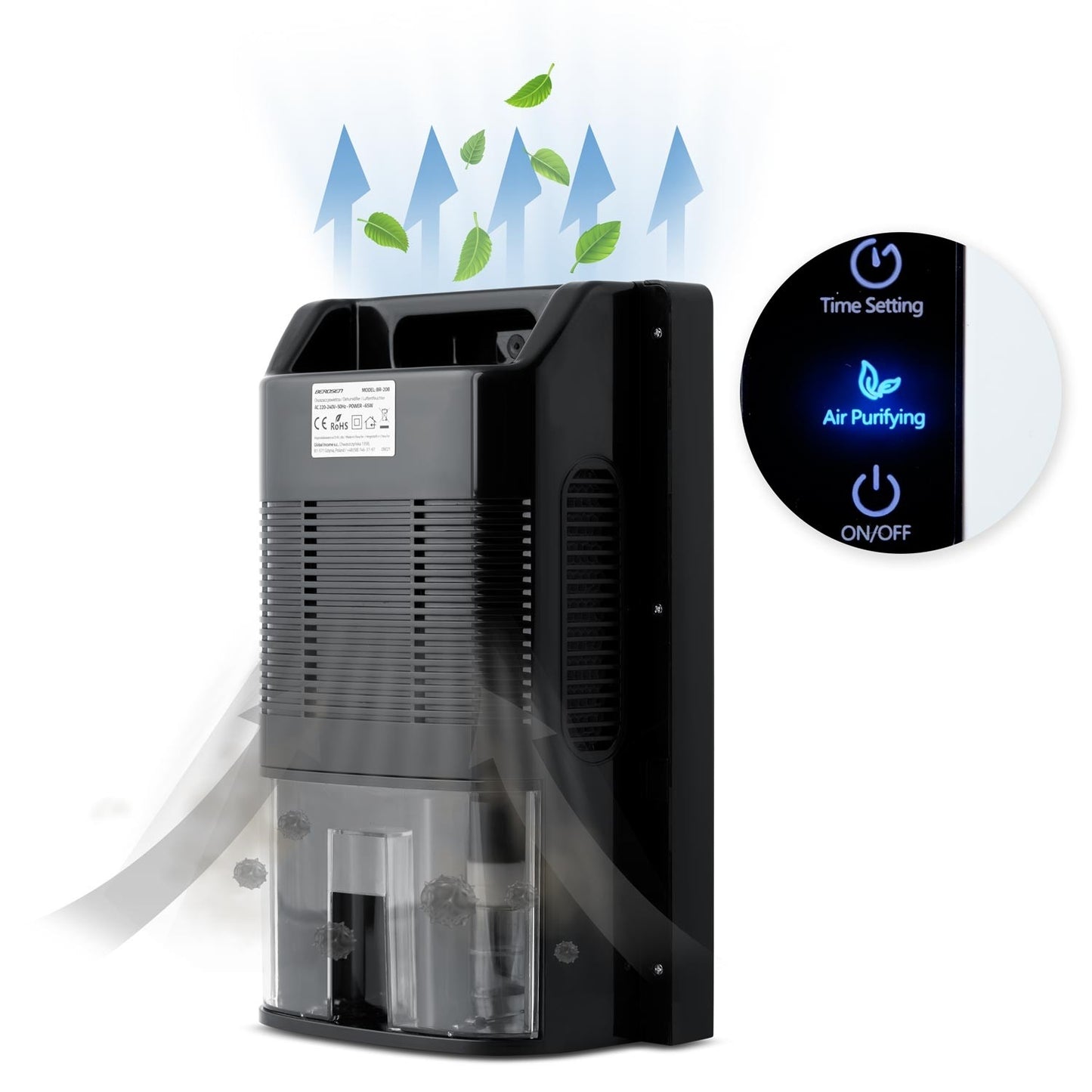 Dehumidifier - Moisture absorber Berdsen BR-20 Black
