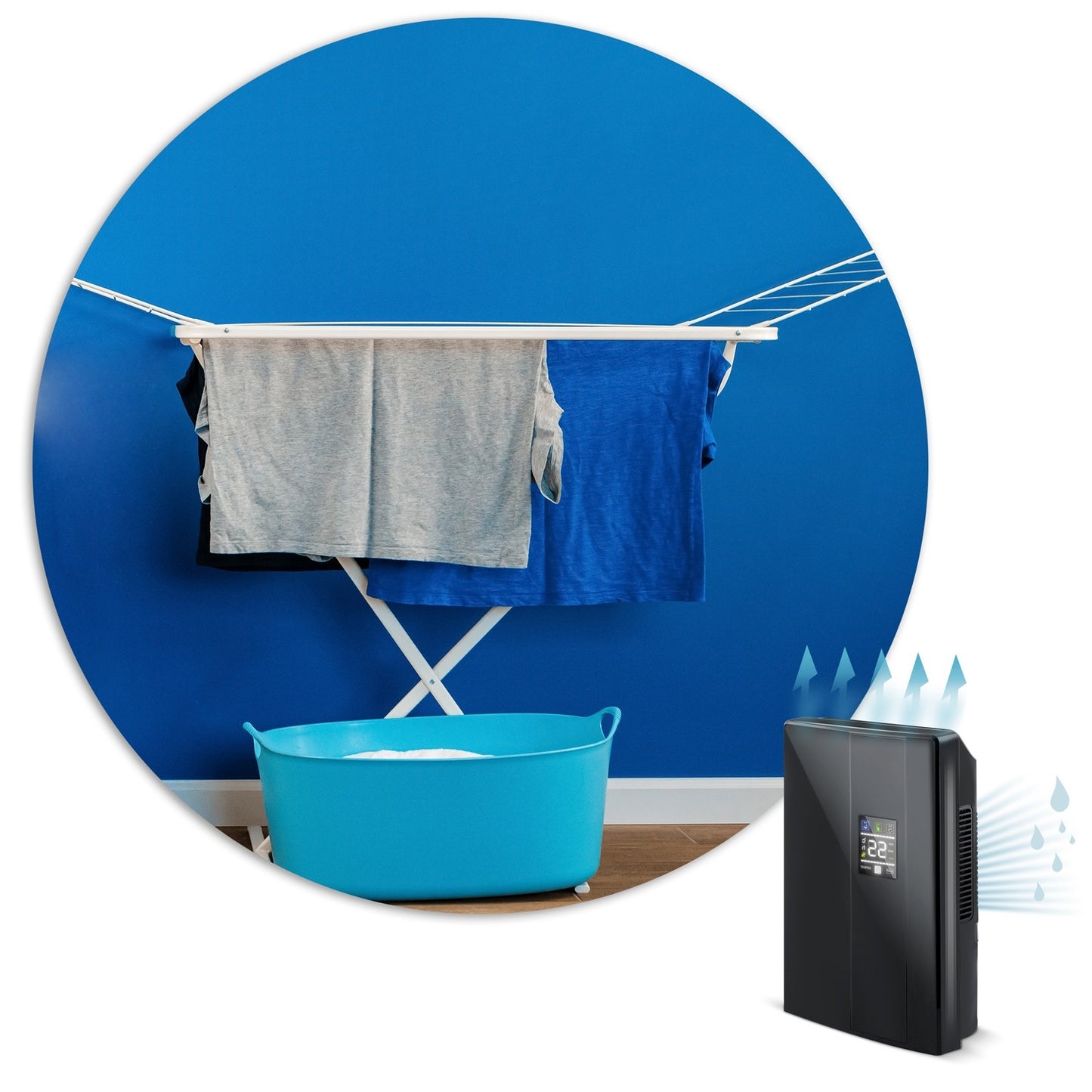 Dehumidifier - Moisture absorber Berdsen BR-20D Black