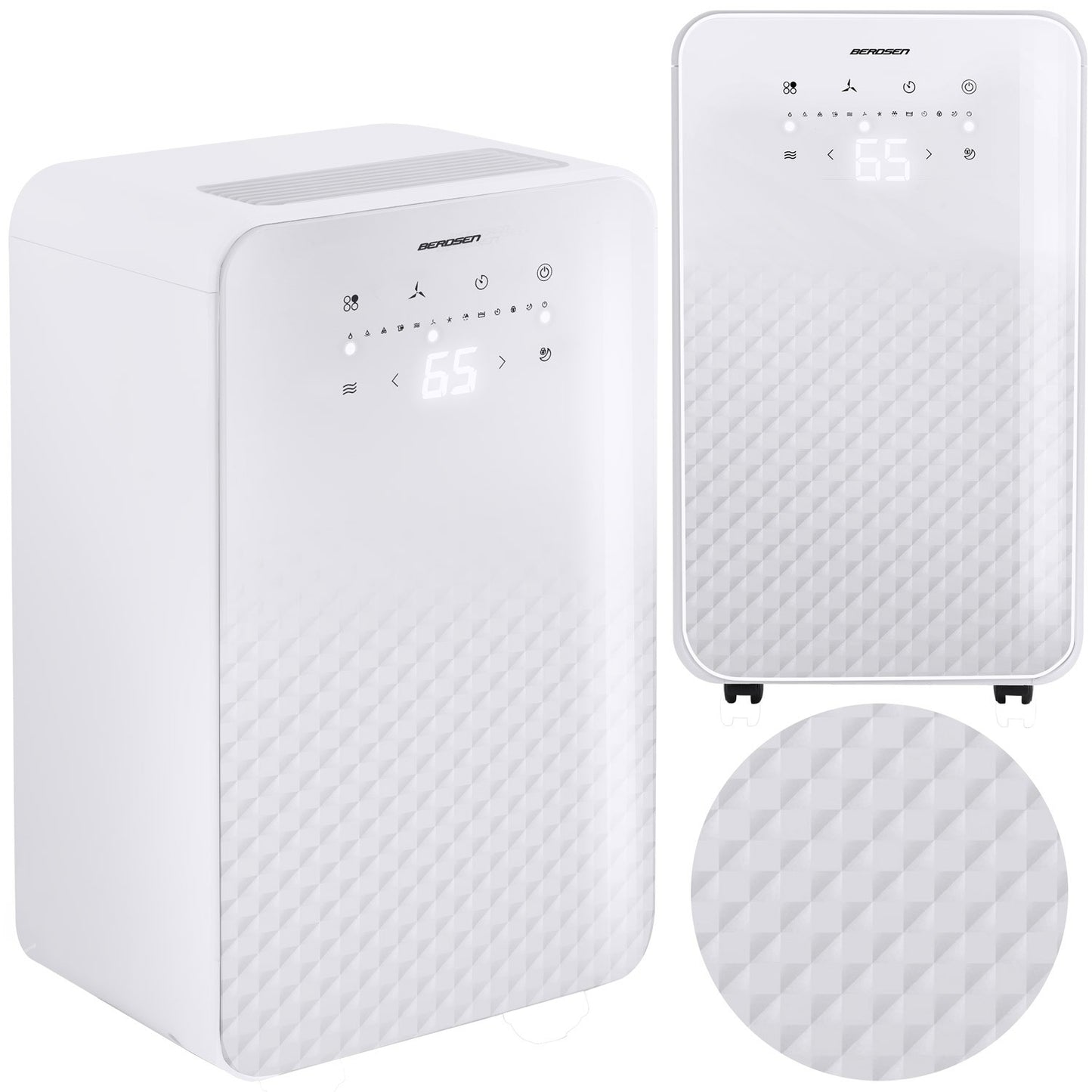 Dehumidifier - Moisture absorber Berdsen BR-524 White