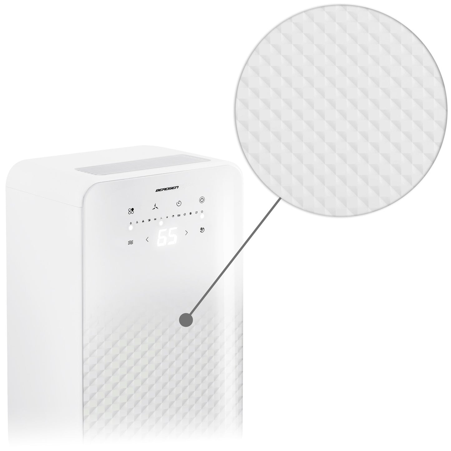 Dehumidifier - Moisture absorber Berdsen BR-524 White