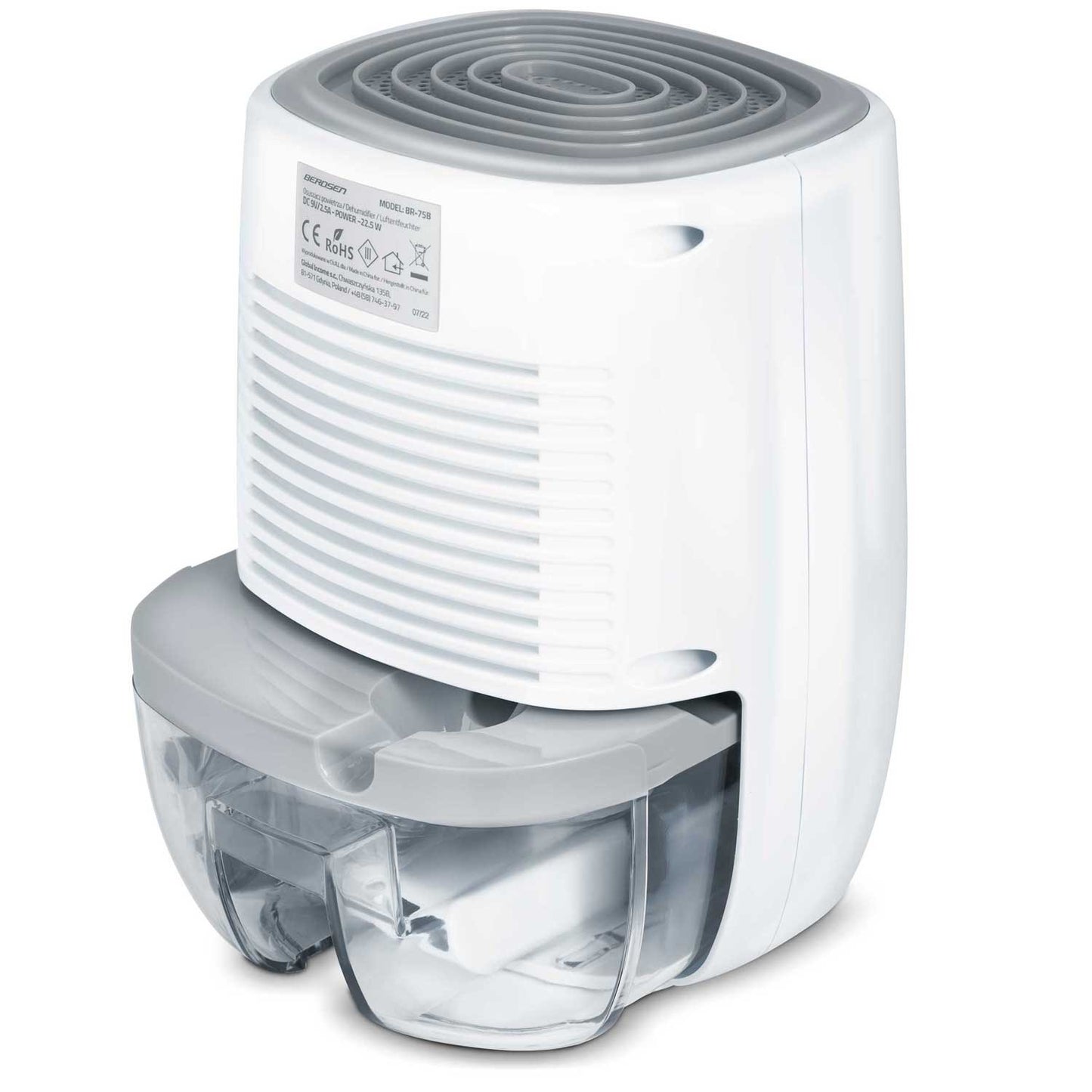 Dehumidifier - Moisture absorber Berdsen BR-75B White