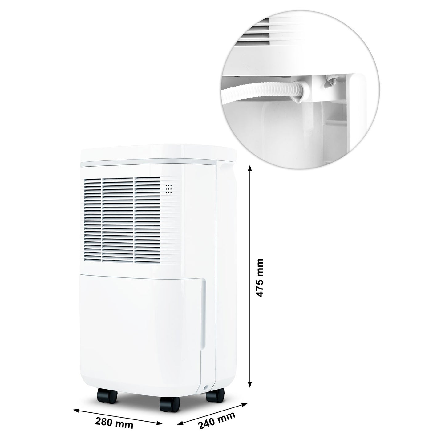 Dehumidifier and Moisture Absorber Berdsen BD-520 White