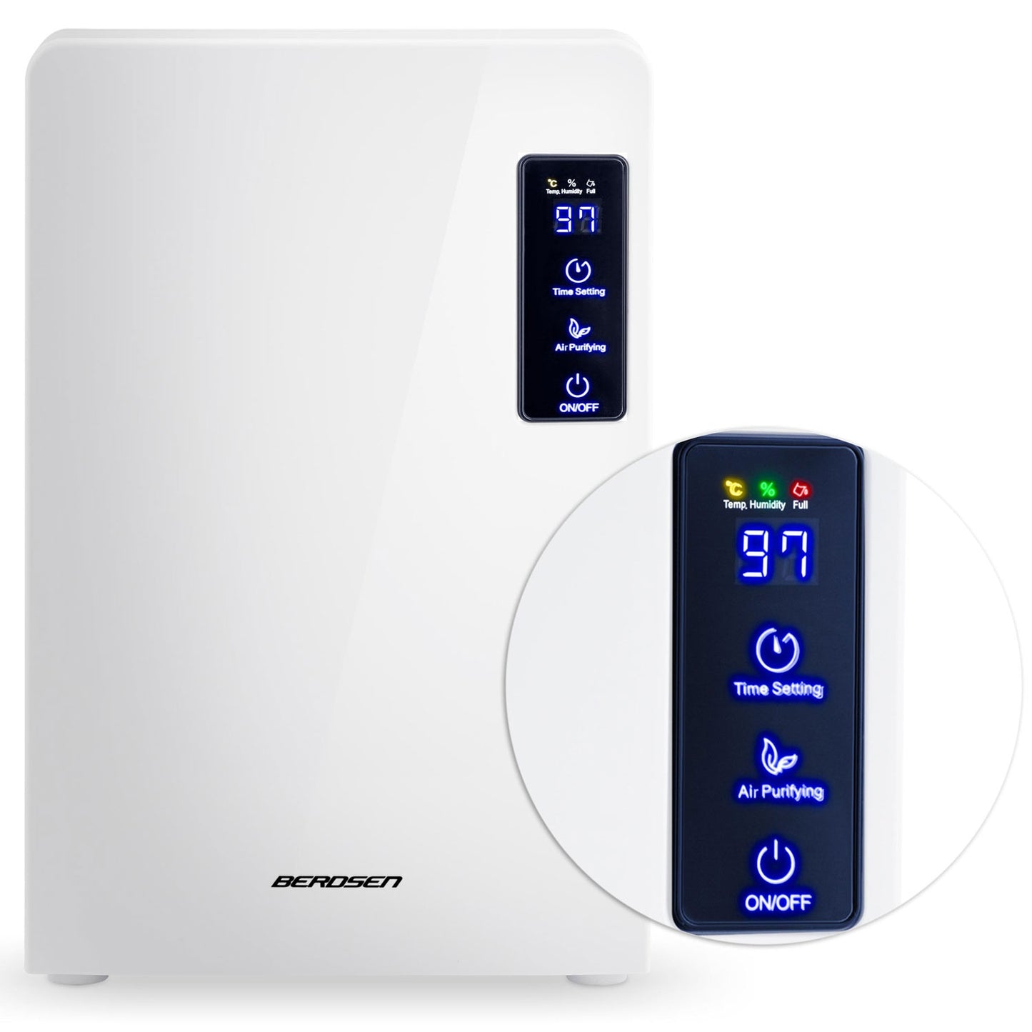 Dehumidifier - moisture absorber Berdsen BR-22A white