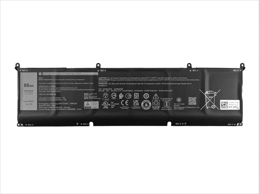 Dell battery 69KF2 Wh for XPS 15 (9500)