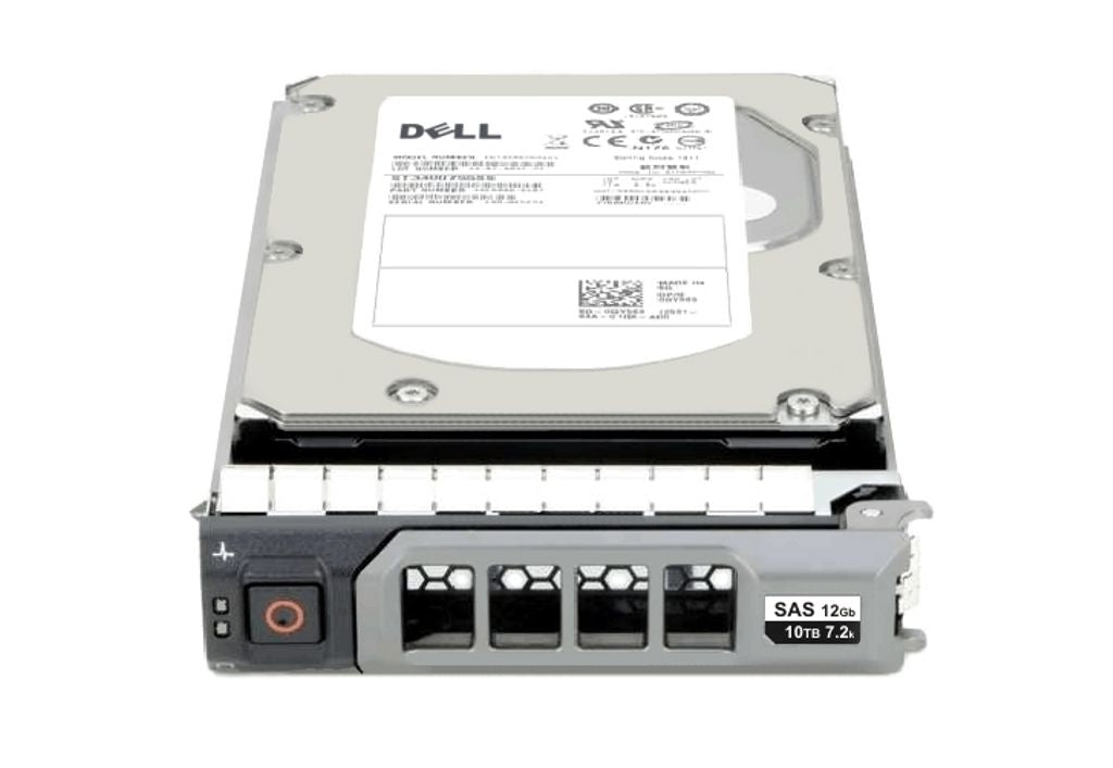 Dell hard drive 10tb 7.2k 12g 3.5" sas hdd (yf87j)