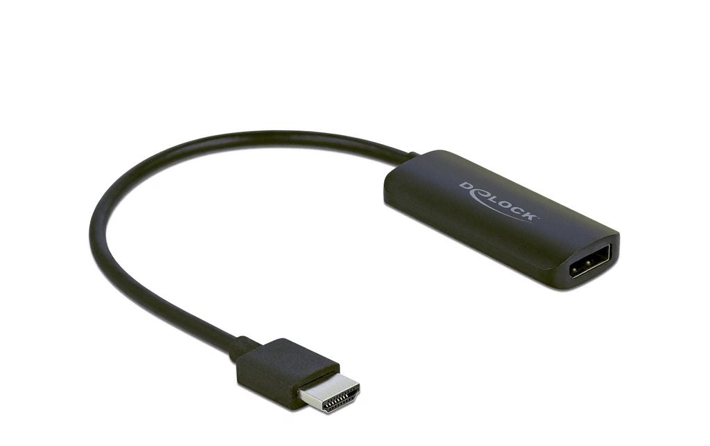 Delock Adapter HDMI Male to DisplayPort Female 4K @ 60 Hz