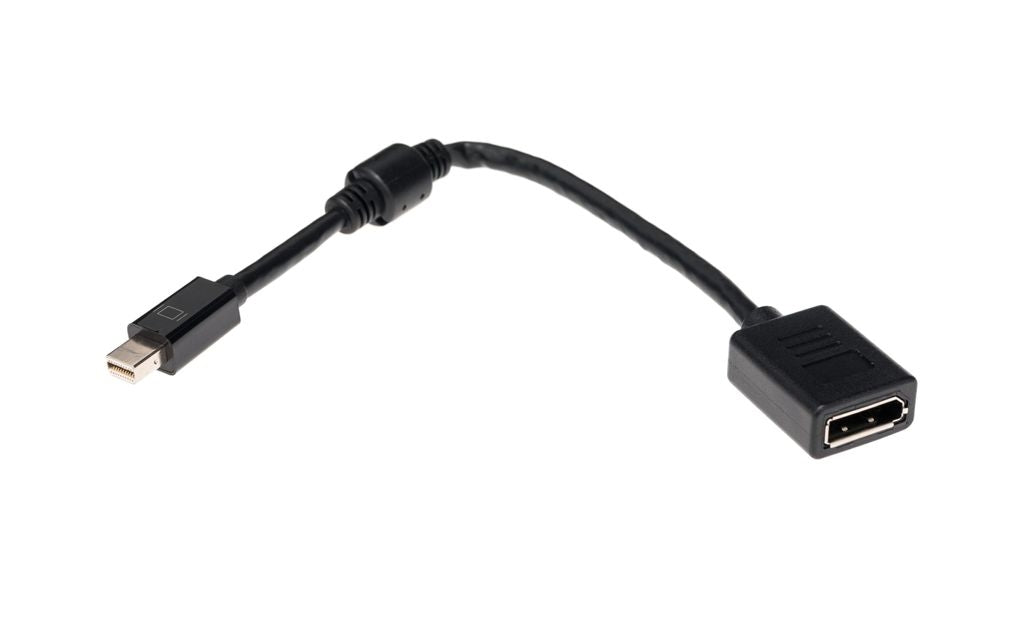 Delock Adapter mini DisplayPort male to DisplayPort female 8K - Black