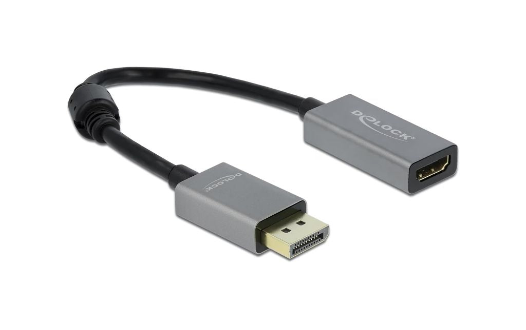 Delock DisplayPort to HDMI Adapter 4k @ 60Hz - Gray