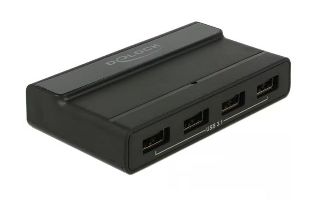 Delock External USB-A Hub with 4 Ports, 10 Gbps