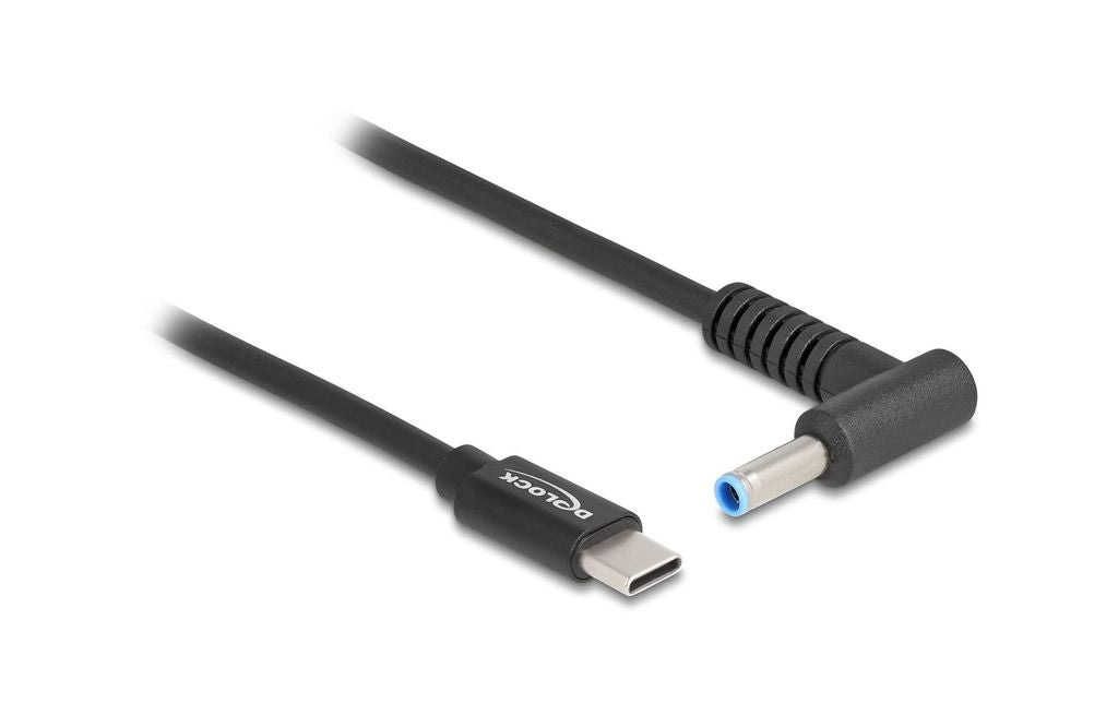 Delock Laptop Charging Cable USB-C male to HP 4.5 x 3mm male
