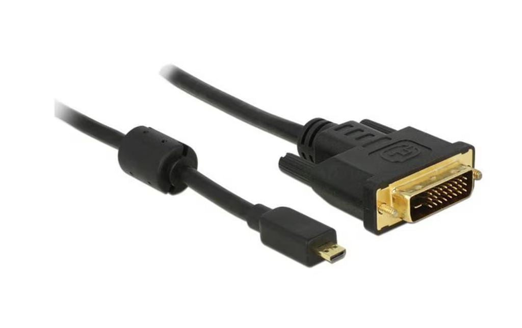 Delock Micro HDMI to DVI 24+1 Cable, 1m