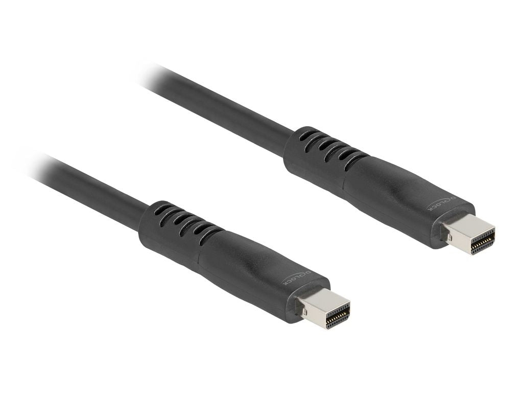 Delock Mini DisplayPort Cable 16K @ 60Hz, 80 Gbps, 1m