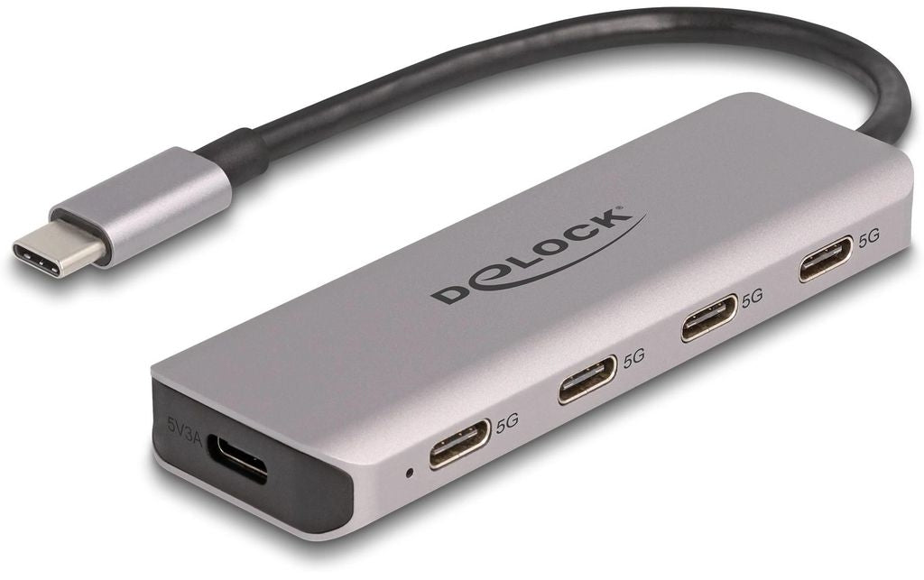 Delock USB-C Hub with 5 USB-C Ports, 5 Gbps
