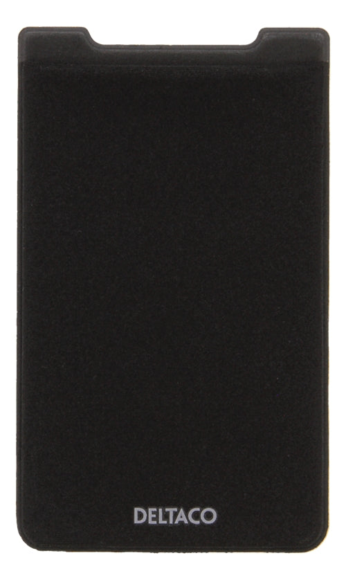 Deltaco Card holder with RFID blocking for Smartphones - Black