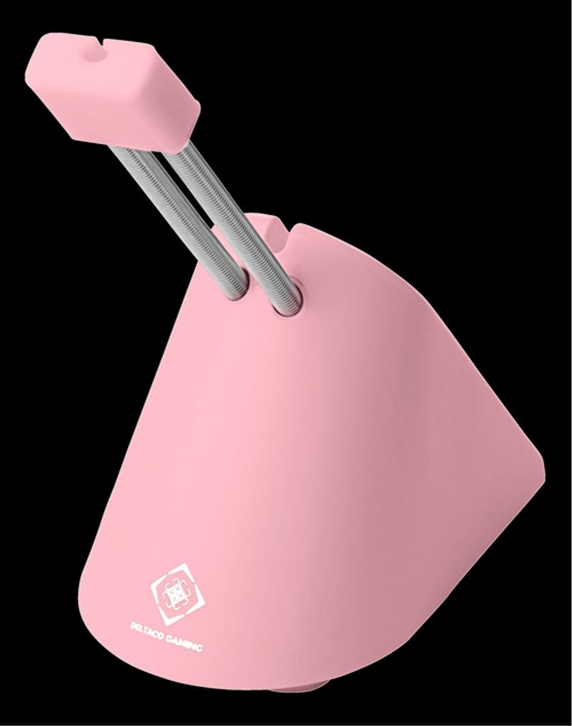 Deltaco Gaming Mouse Bungee for Mouse Cable - Pink