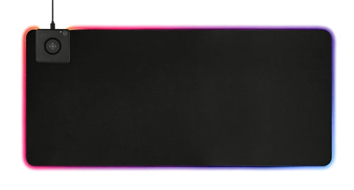 Deltaco Gaming RBG Mouse Pad with Wireless Charging 10W, 90x40cm - Black