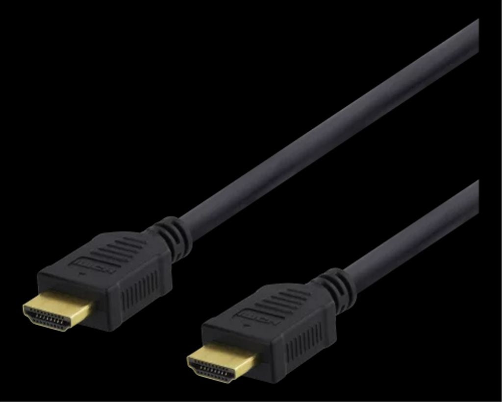 Deltaco High Speed HDMI Cable, Ethernet, 4K UHD, 10m - Black