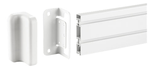 Deltaco Office Wall mounting bracket for track panel