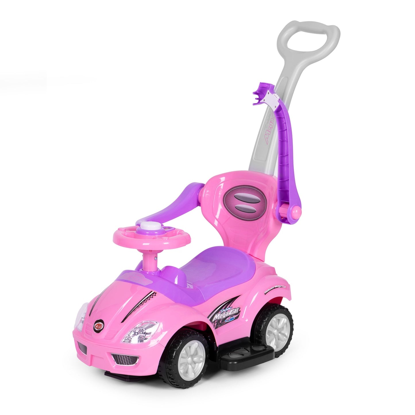 Deluxe push ride ride on 3in1 Pink