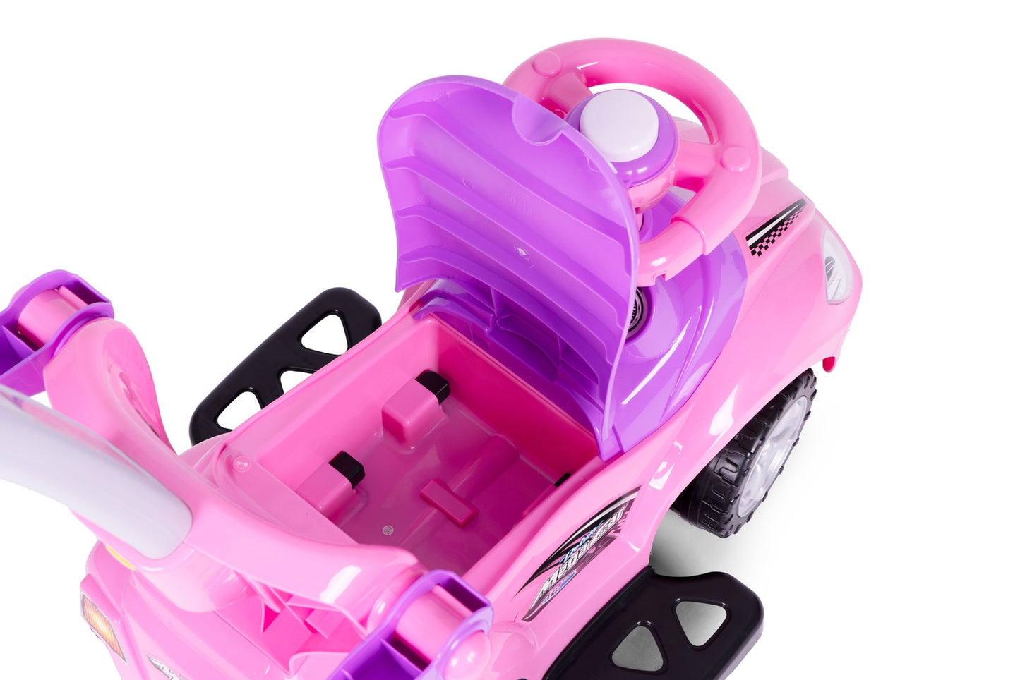 Deluxe push ride ride on 3in1 Pink