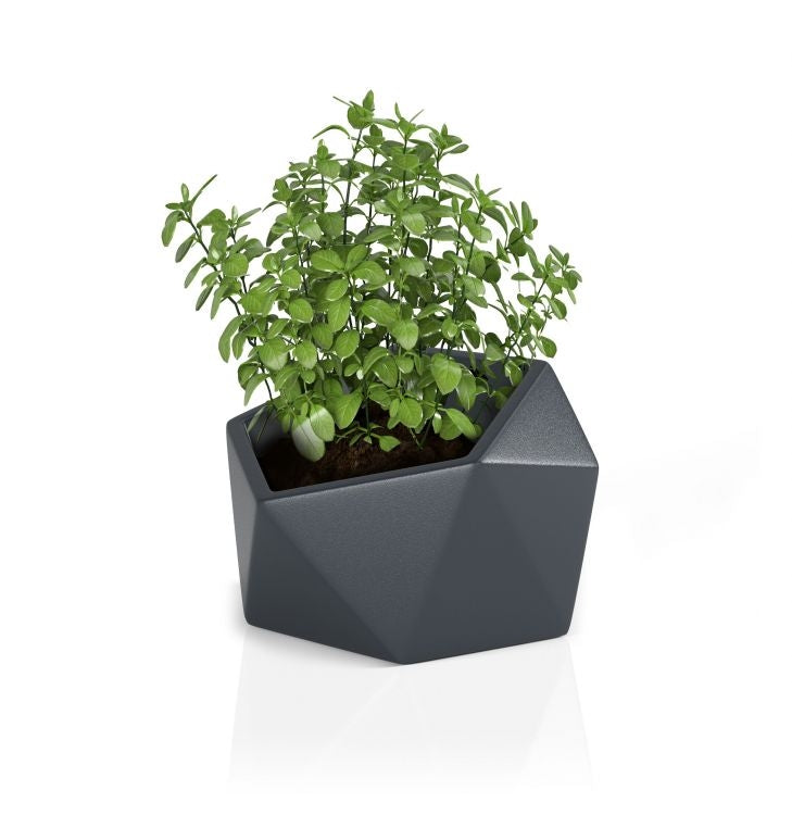 Designer pot VESARI Anthracite