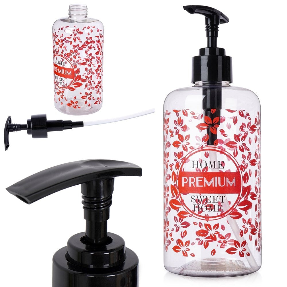 Detergent and soap dispenser 500 ml for kitchen and bathroom