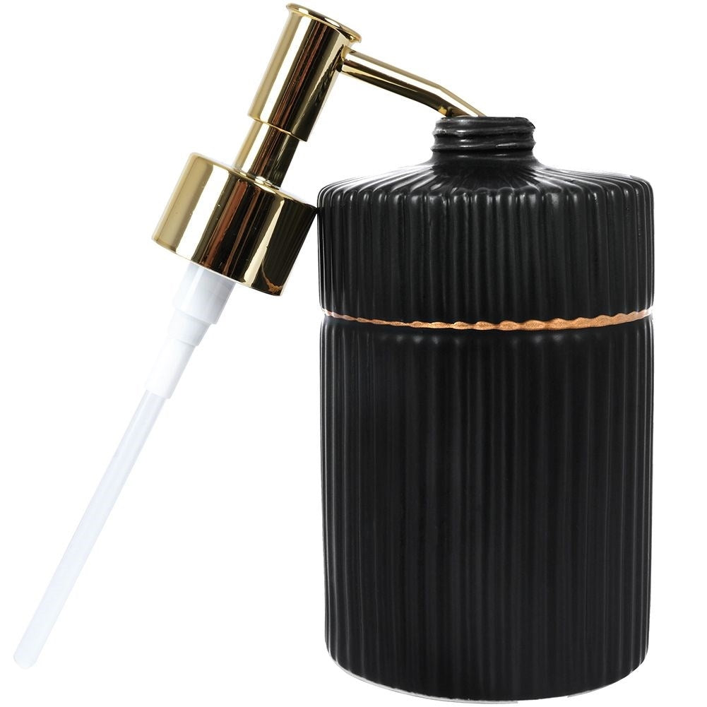 Detergent and soap dispenser for kitchen and bathroom, stylish design
