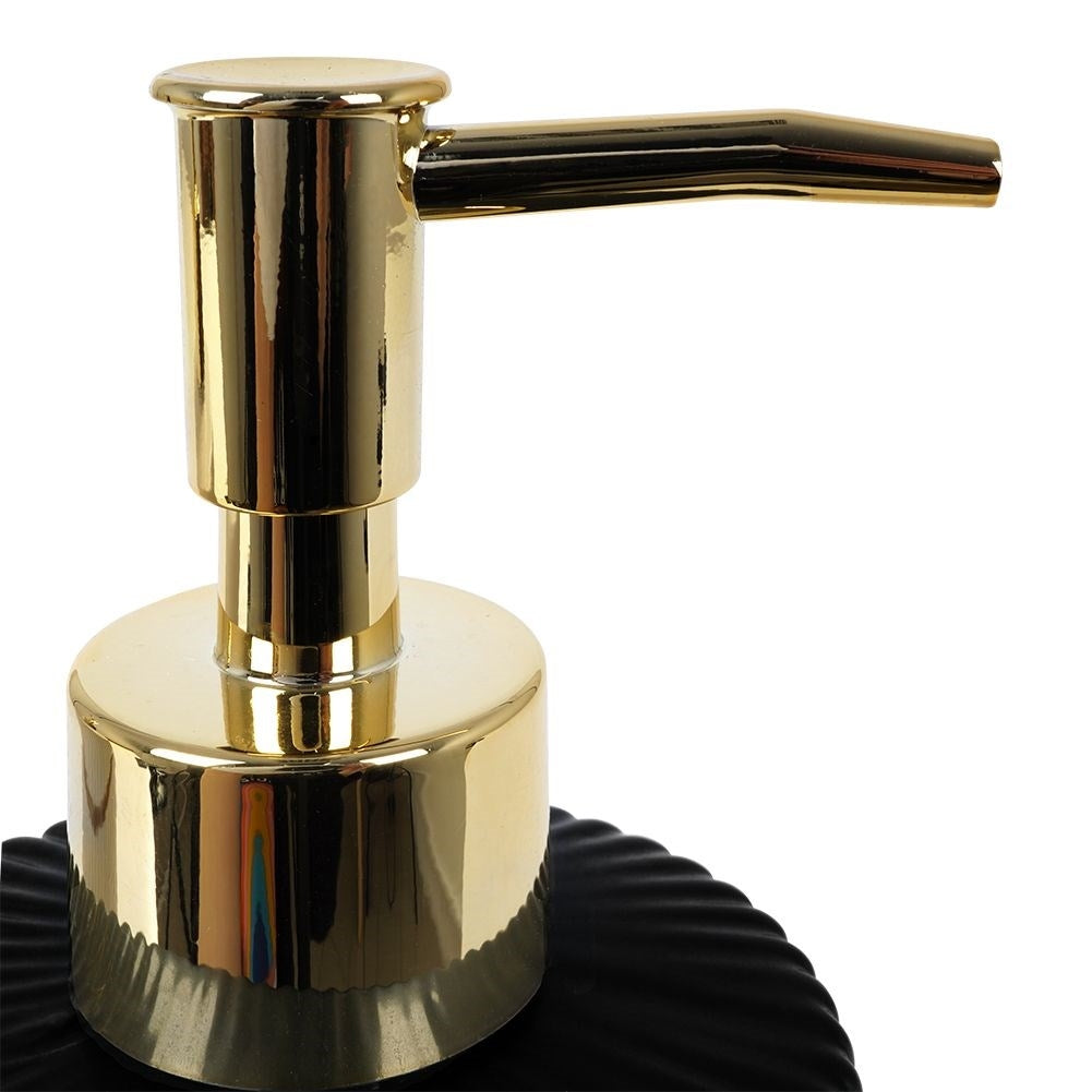 Detergent and soap dispenser for kitchen and bathroom, stylish design