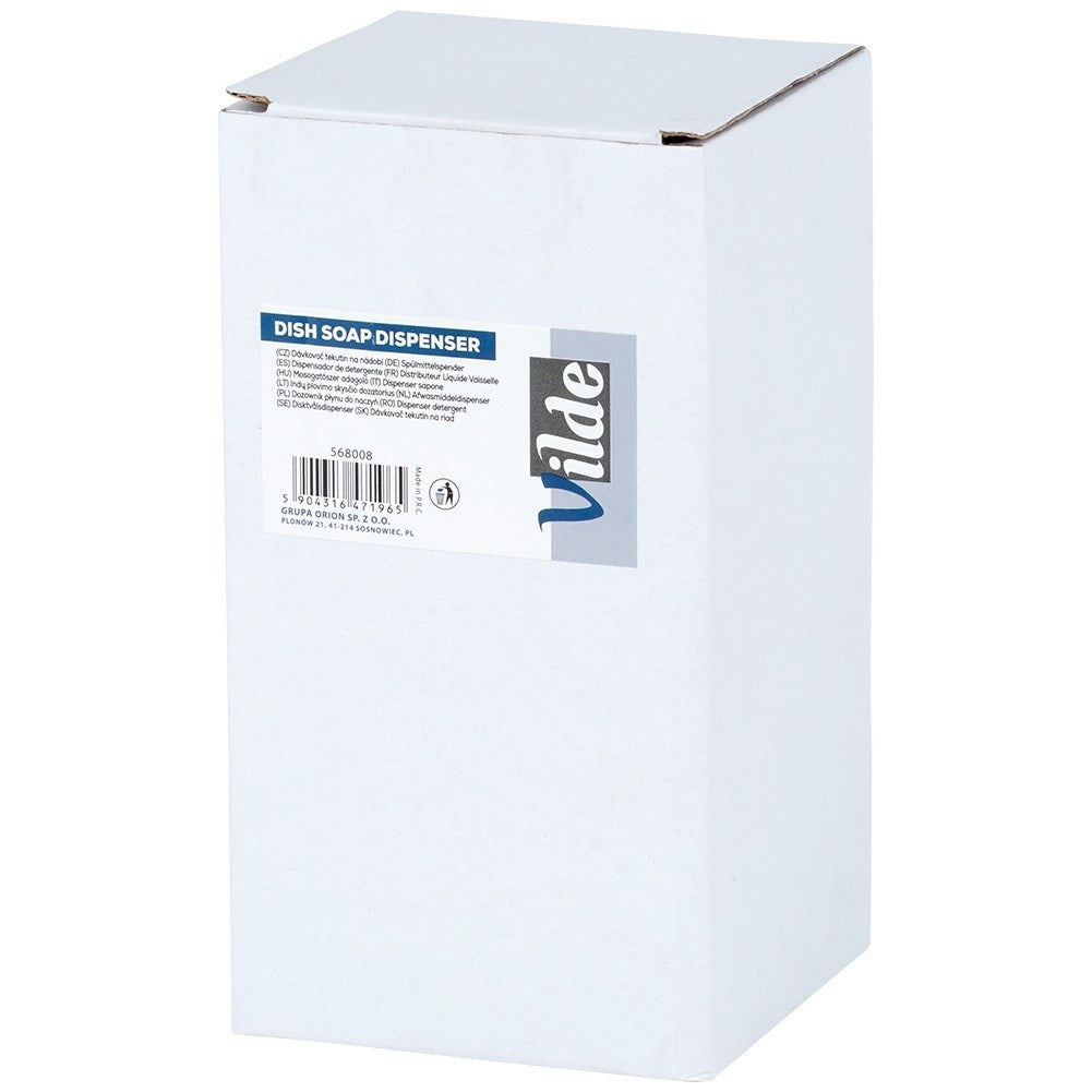 Detergent dispenser 400 ml with sponge holder and sponge